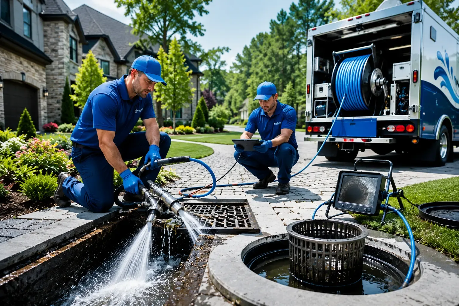 Local outdoor drain cleaning professionals in Sugar Land, TX
