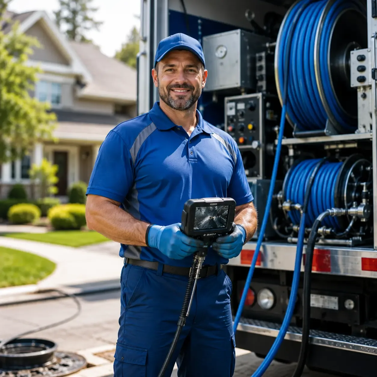 Local outdoor drain cleaning specialists in Sugar Land, TX